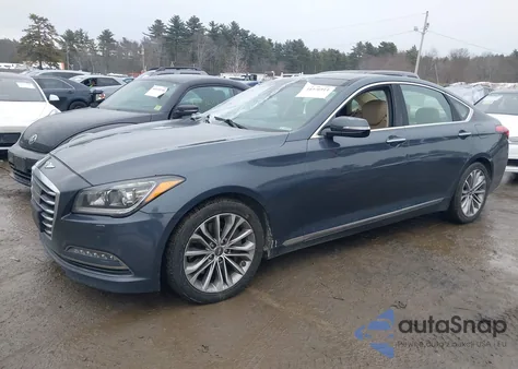 2017 Genesis G80 3.8 from USA, damaged, VIN KMHGN4JE2HU175559